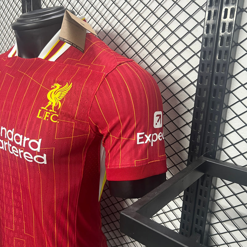 Camisa Liverpool 24/25 - Vermelha - Nike - Masculino Jogador