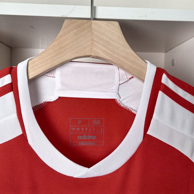 Camisa Internacional Feminina 2024 Adidas - Vermelho