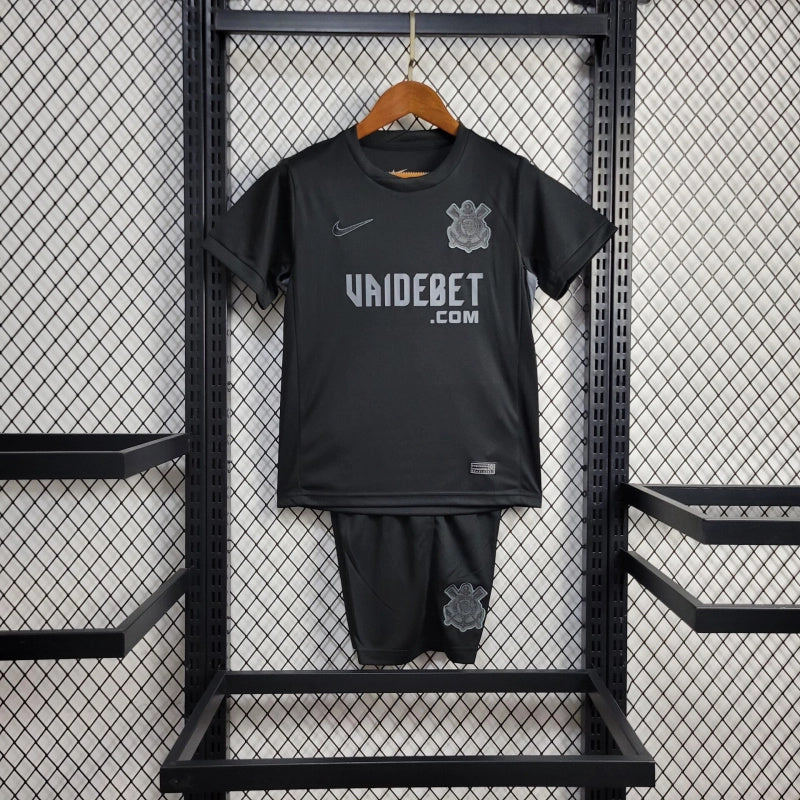 Kit Infantil Corinthians 2024 Nike - Preto