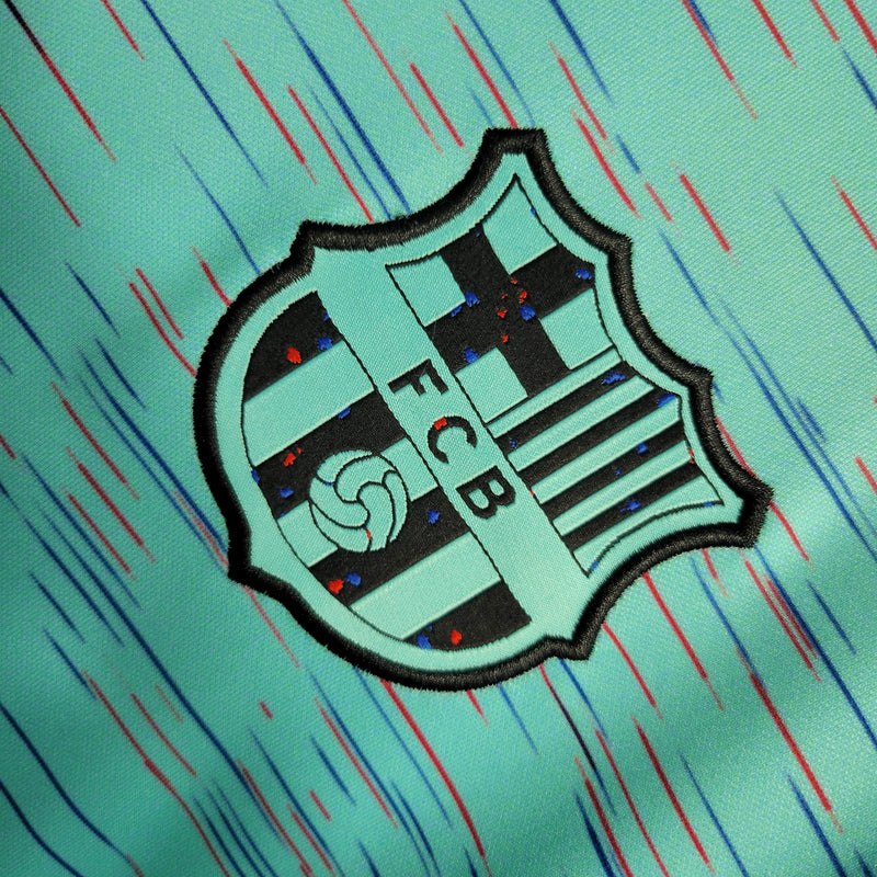 Camisa Barcelona III 23/24 Nike - Azul