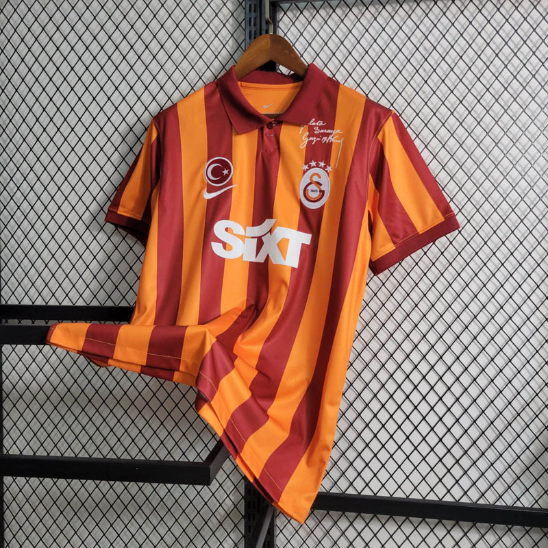 Camisa Galatasaray I 23/24 Nike - Vermelho e Laranja