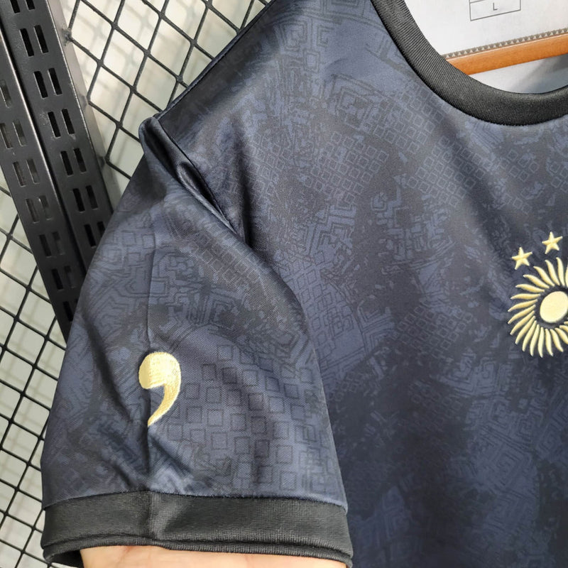 Camisa Seleção Argentina Edição especial Messi 2023 Adidas - Preto