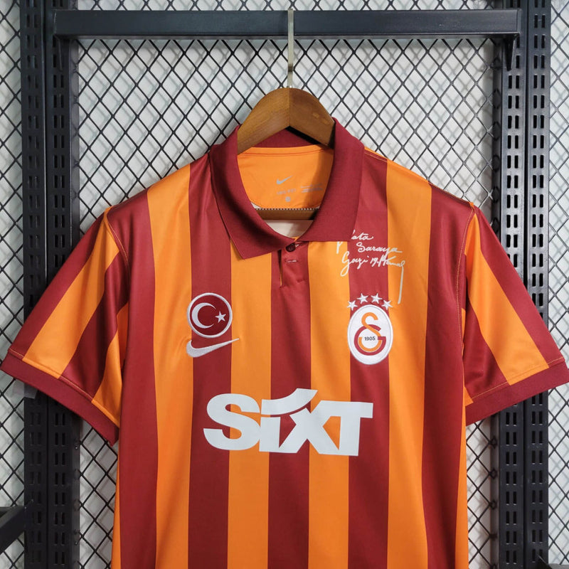 Camisa Galatasaray I 23/24 Nike - Vermelho e Laranja