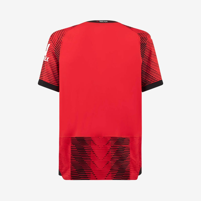 Camisa Milan I 23/24 Puma - Preto e Vermelho