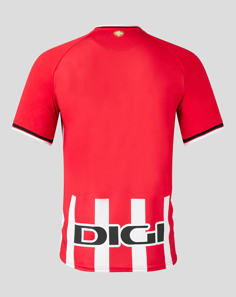 Camisa Athletic Bilbao  I 23/24 Castore - Vermelho e Branco