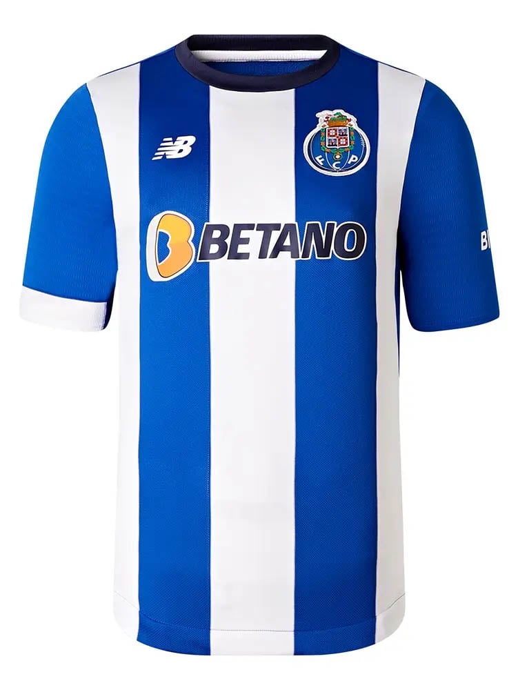 Camisa Porto I 23/24 New Balance - Azul e Branco