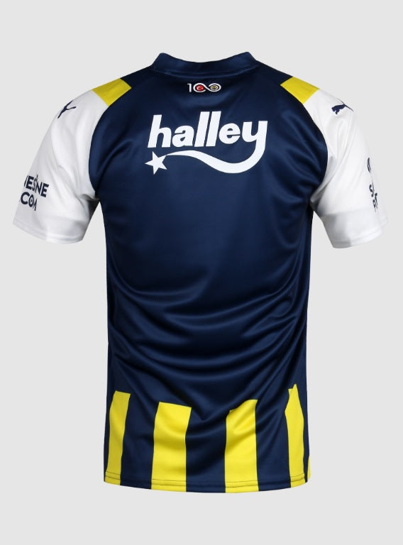 Camisa Fenerbahçe I 23/24 Puma - Amarelo e Branco