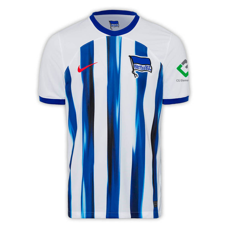 Camisa Hertha Berlin I 23/24 Nike - Branco e Azul