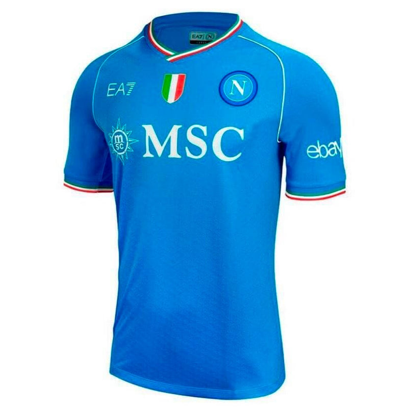 Camisa Napoli I 23/24 EA7 - Azul