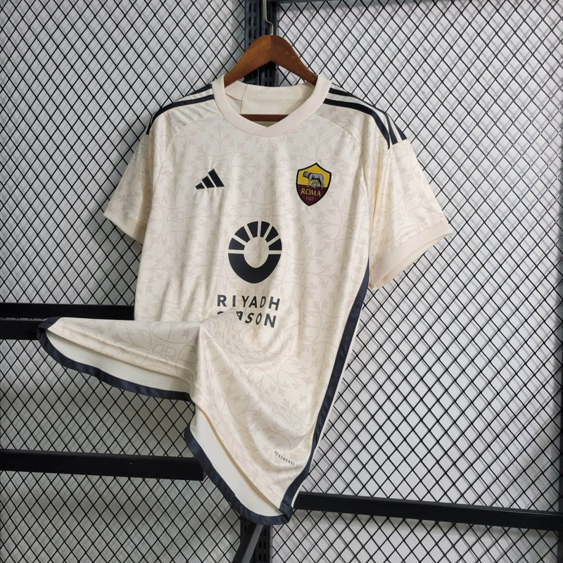 Camisa Roma II 23/24 Adidas - Creme