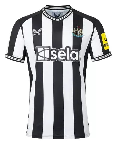 Camisa Newcastle United I 23/24 Castore - Preto e Branco