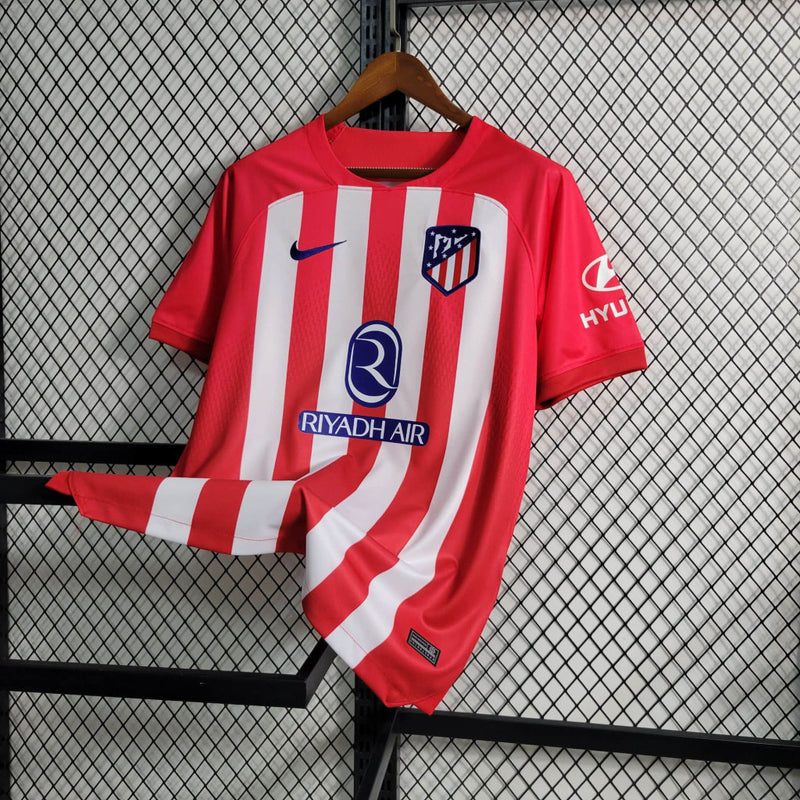 Camisa Atlético de Madrid I 23/24 Nike - Vermelha e Branca