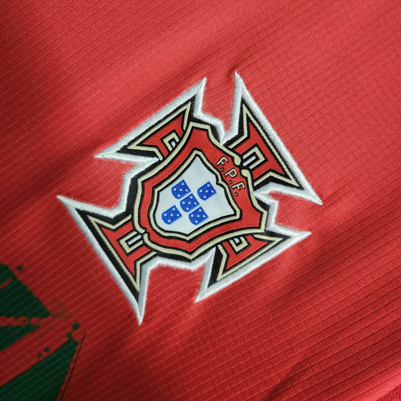 Camisa seleção Portugal I 23/24 Nike - Vermelho e Verde