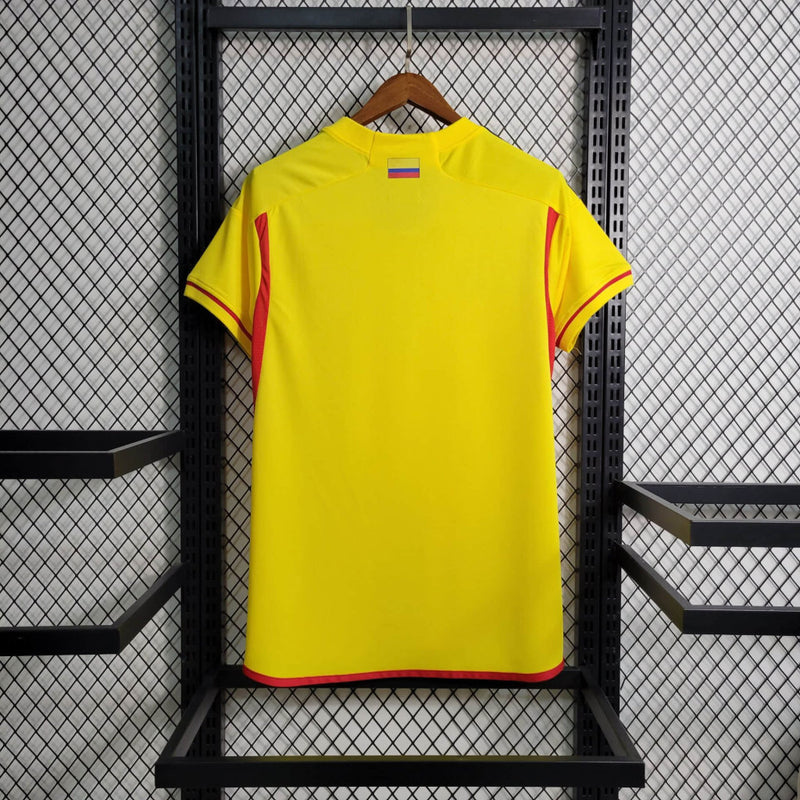 Camisa Seleção Colômbia I 23/24 Adidas - Amarela