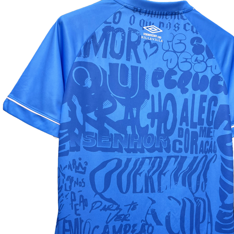 Camisa Grêmio especial de collab com Killa Villa 23/24 Umbro - Azul