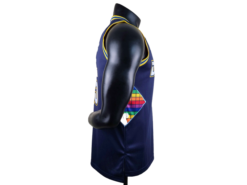 Regata Denver Nuggets City 2022 Masculina - Azul