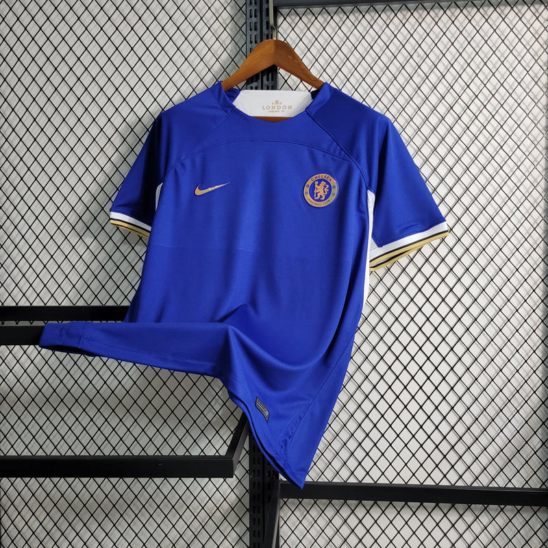 Camisa Chelsea I 23/24 Nike - Azul