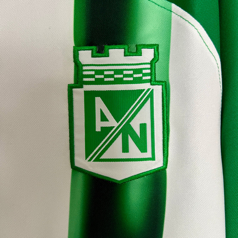 Camisa Atlético Nacional Colômbia 2024 Nike - Verde e Branca