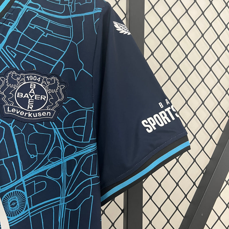 Camisa Bayer Leverkusen Edição Especial 2024 Castore - Azul