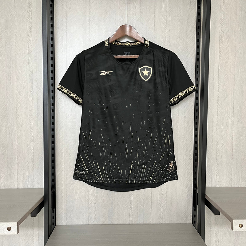 Camisa Botafogo Feminina 2024 Rebook - Preta