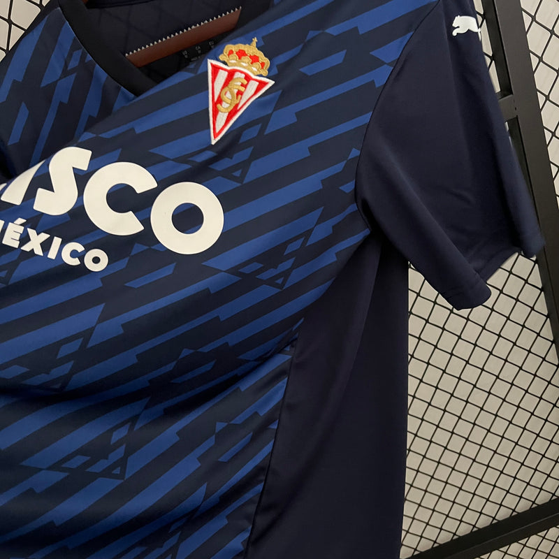 Camisa Sporting Gijón III 23/24 Puma - Azul