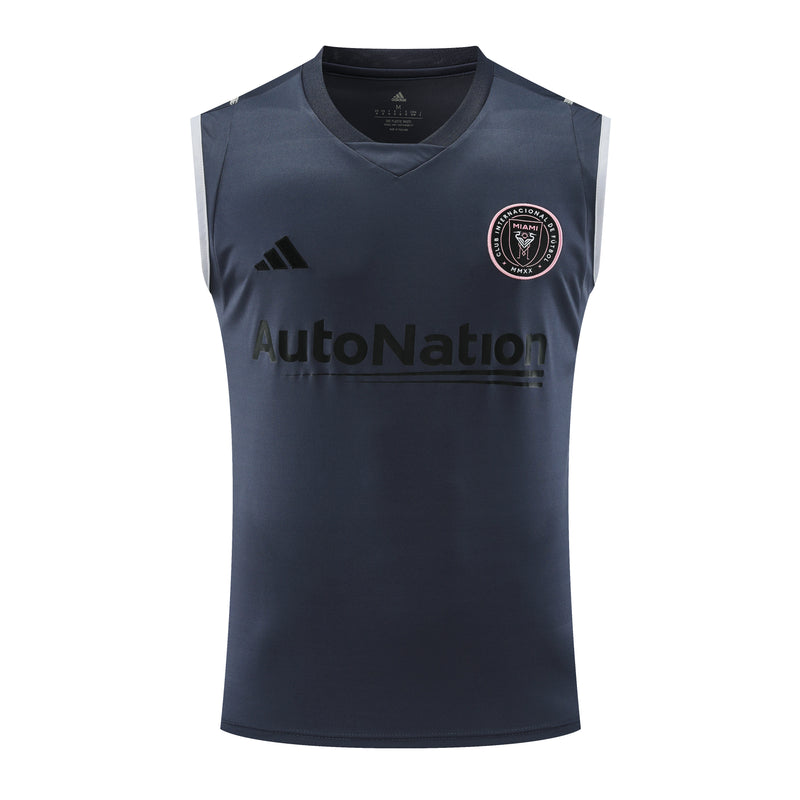 Kit Treino Inter Miami 2023/24 Adidas - Cinza