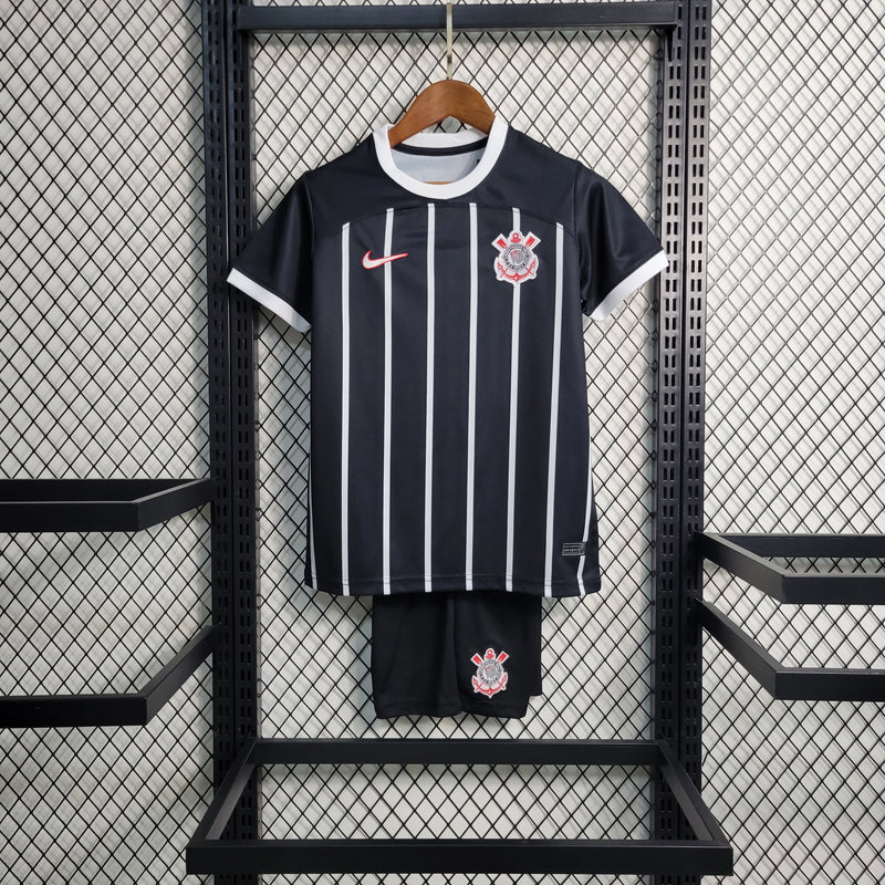 Kit Infantil Corinthians II 23/24 Nike - Preto