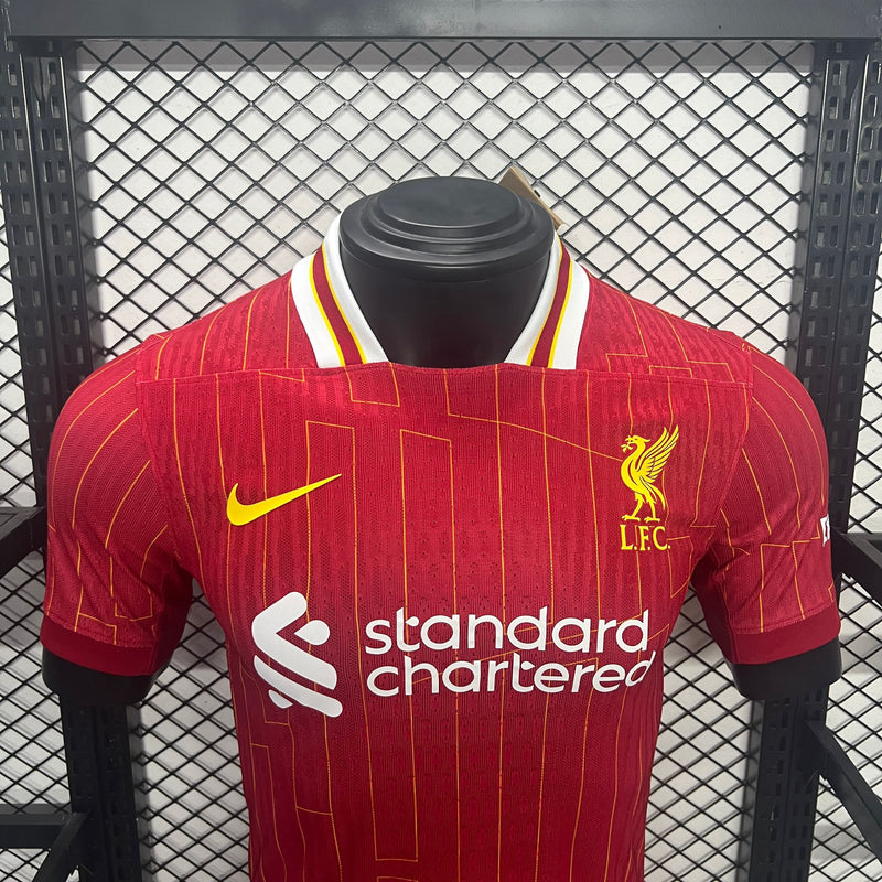 Camisa Liverpool 24/25 - Vermelha - Nike - Masculino Jogador