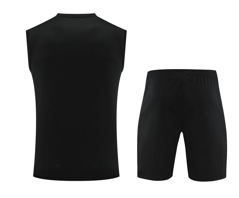 Kit Treino PSG 2023/24 Nike - Preto