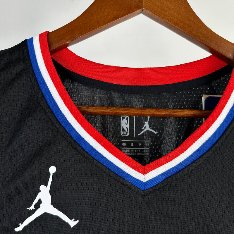 Regata Los Angeles Clippers Edição limitada 2021 Masculina - Preto