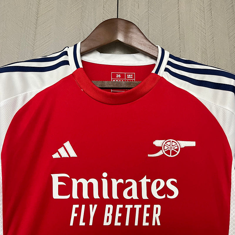 Kit Infantil Arsenal 24/25 Adidas - Vermelho