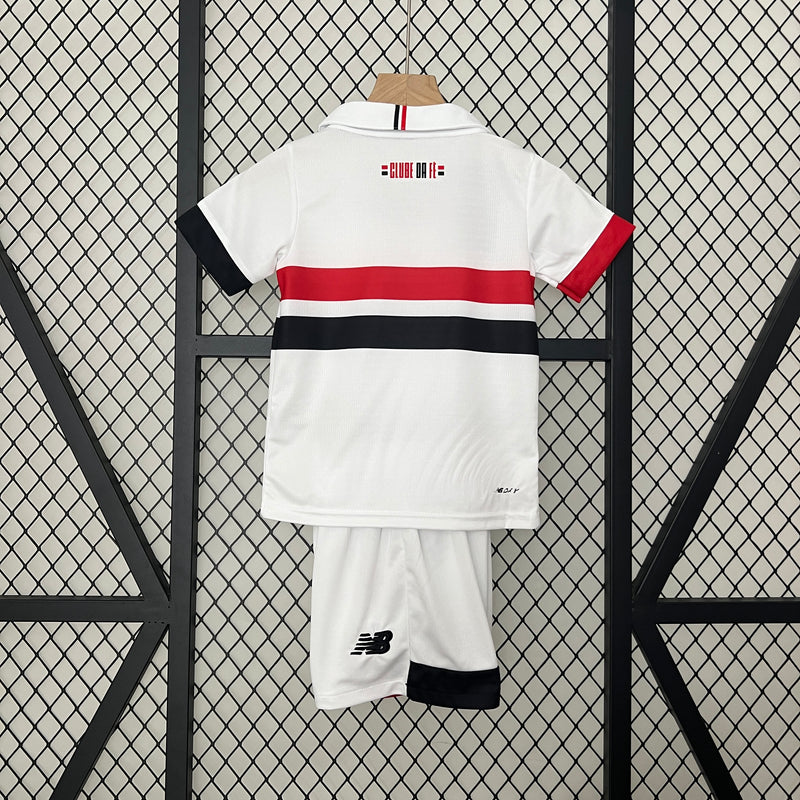 Kit Infantil São Paulo 2024 New Balance - Branco