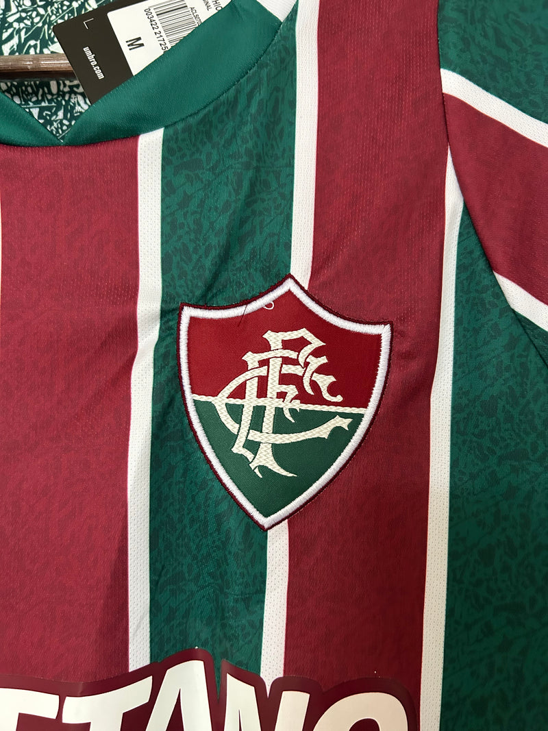 Camisa Fluminense 2024 Umbro - Vinho e Verde