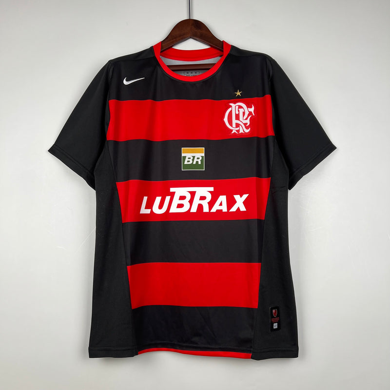 Camisa Flamengo Retrô 2002 Vermelha e Preta - Nike