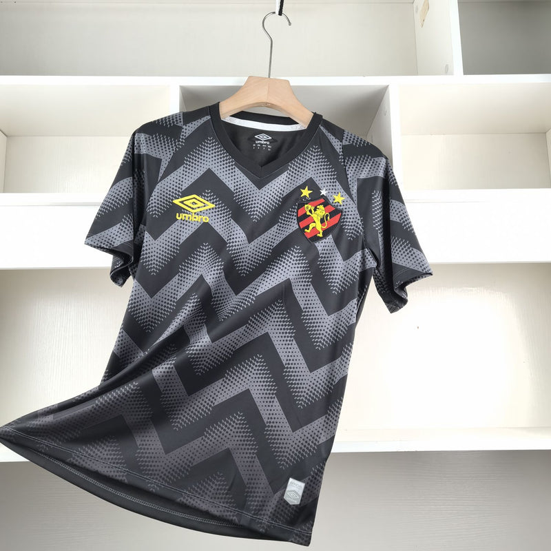 Camisa Sport Recife Goleiro 2024 Umbro - Preta e Cinza