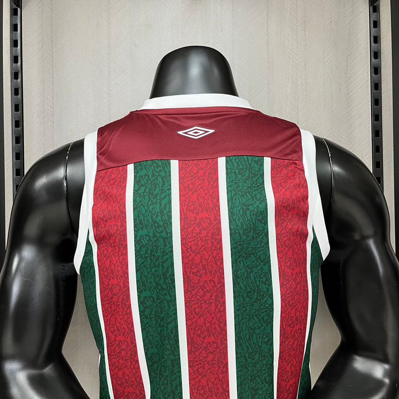 Camisa Fluminense Regata 2024 Umbro - Vermelho e Verde