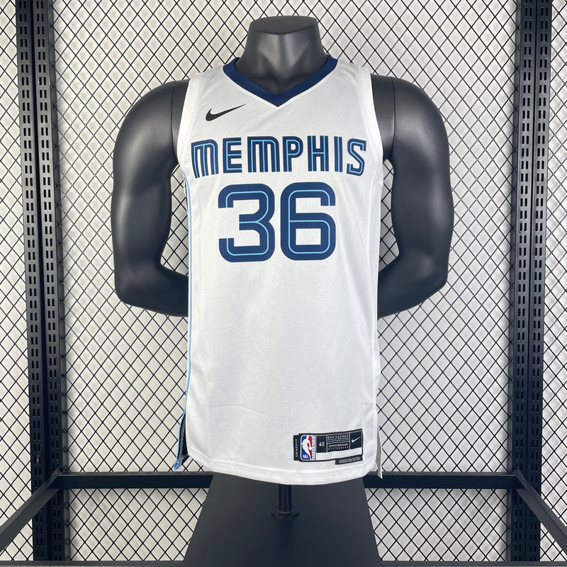 Regata Memphis Grizzlies Masculina - Branca