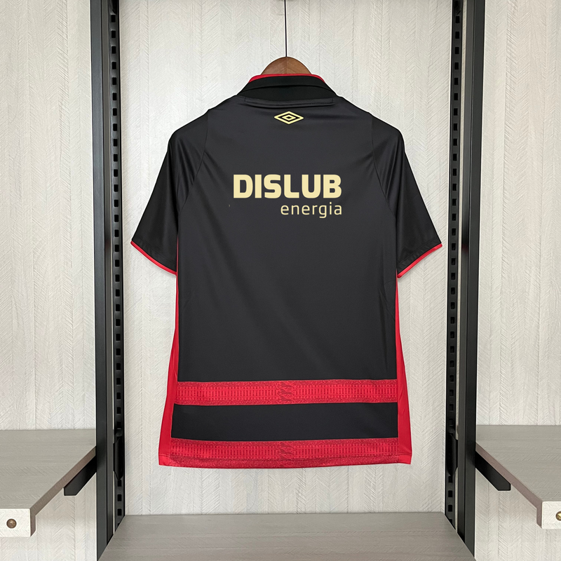 Camisa Sport Recife [Com Patrocínio] 2024 Umbro - Rubro Negro