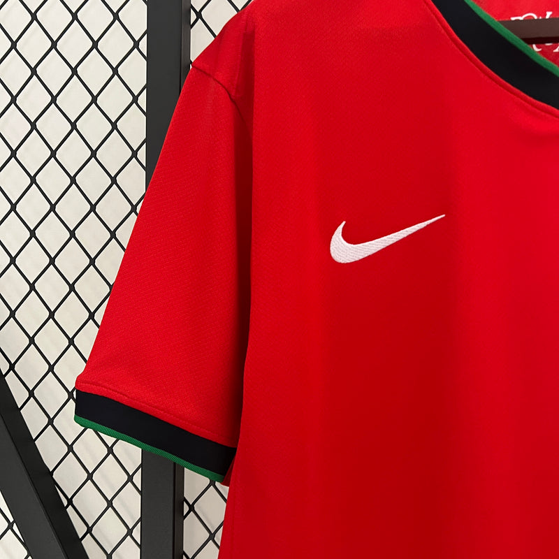 Camisa Seleção Portugal I 2024 Nike - Vermelho