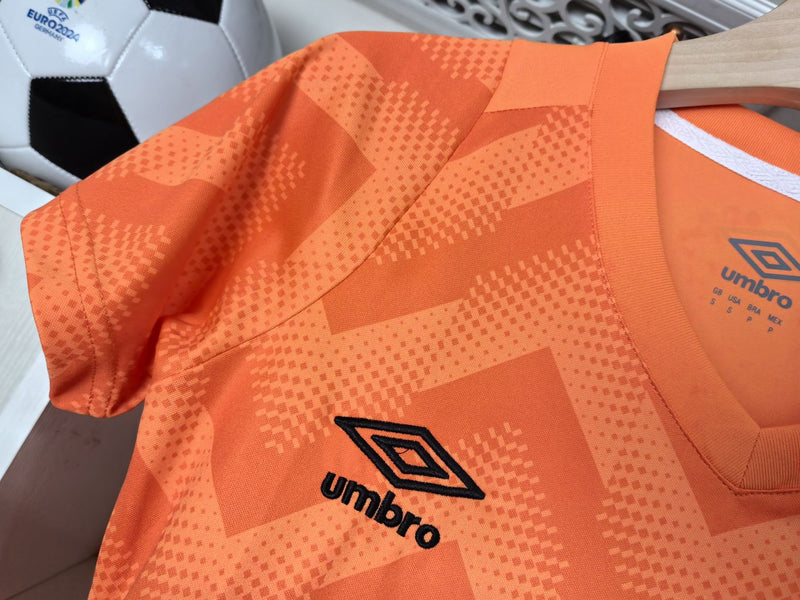 Camisa Fluminense Feminina 2024 Umbro - Laranja