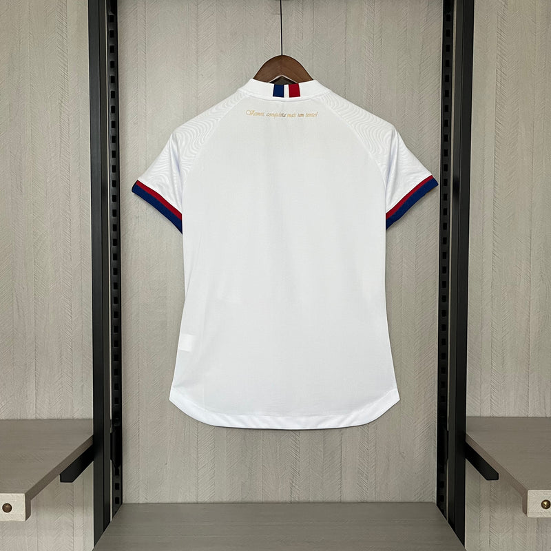 Camisa Bahia Feminina [Com Patrocínio] 2024 Esquadrão - Branca