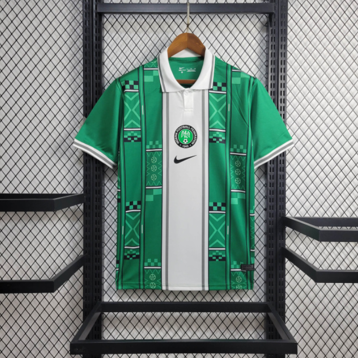 Camisa seleção Nigéria 2024 Nike - Branco e verde