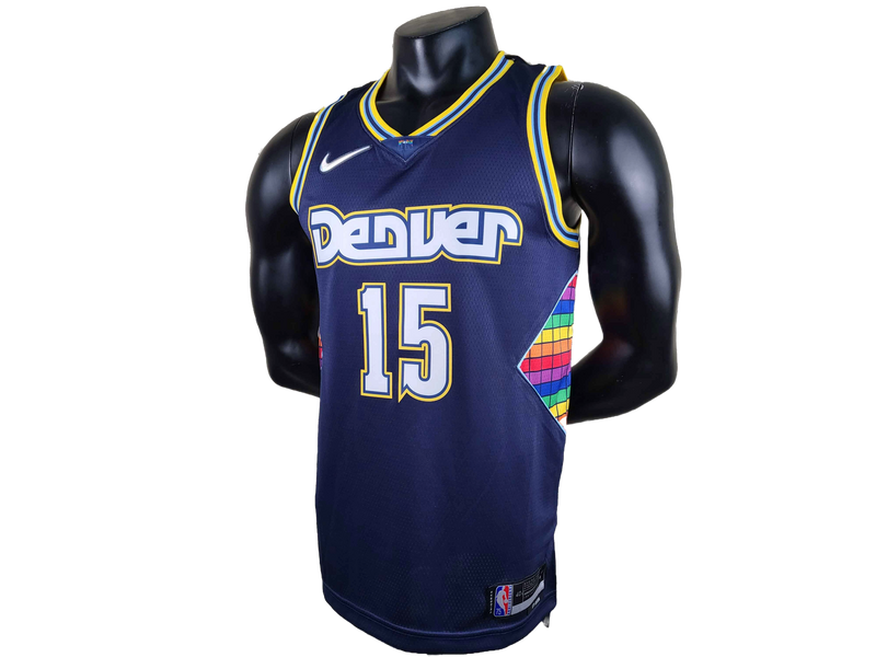 Regata Denver Nuggets City 2022 Masculina - Azul