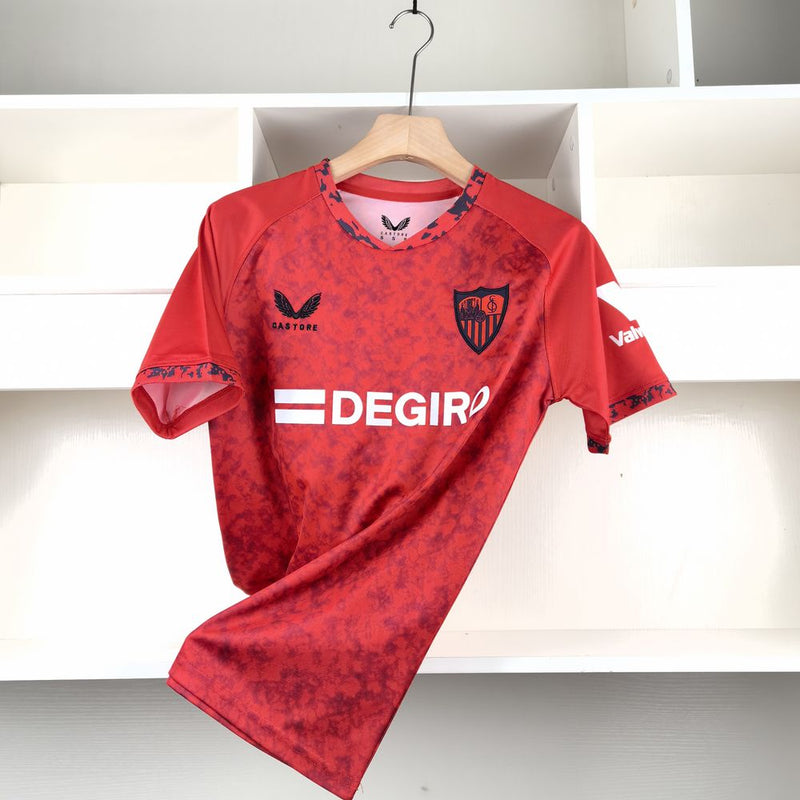 Camisa Sevilla 24/25 Castore - Vermelho