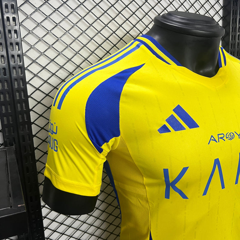 Camisa Al Nassr 24/25 Masculino Jogador Adidas - Amarela