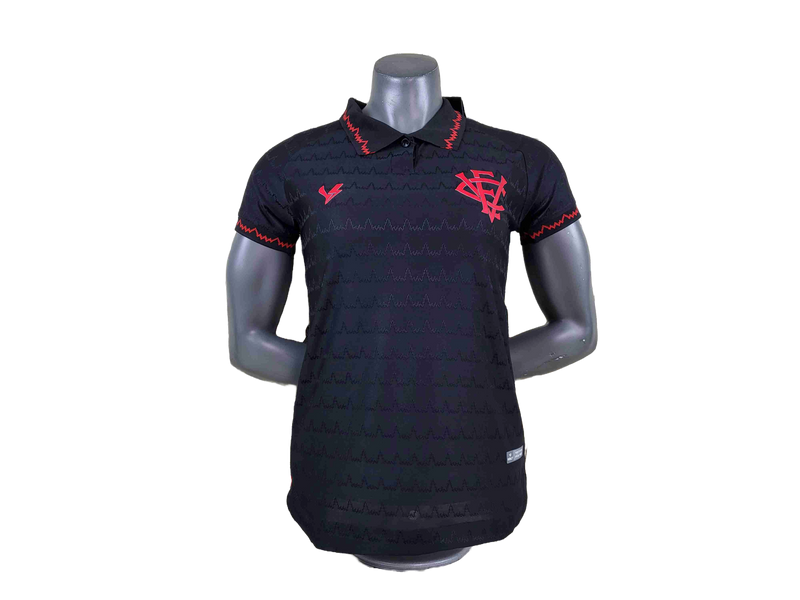 Camisa Feminina Vitória III 23/24 Volt - Preta