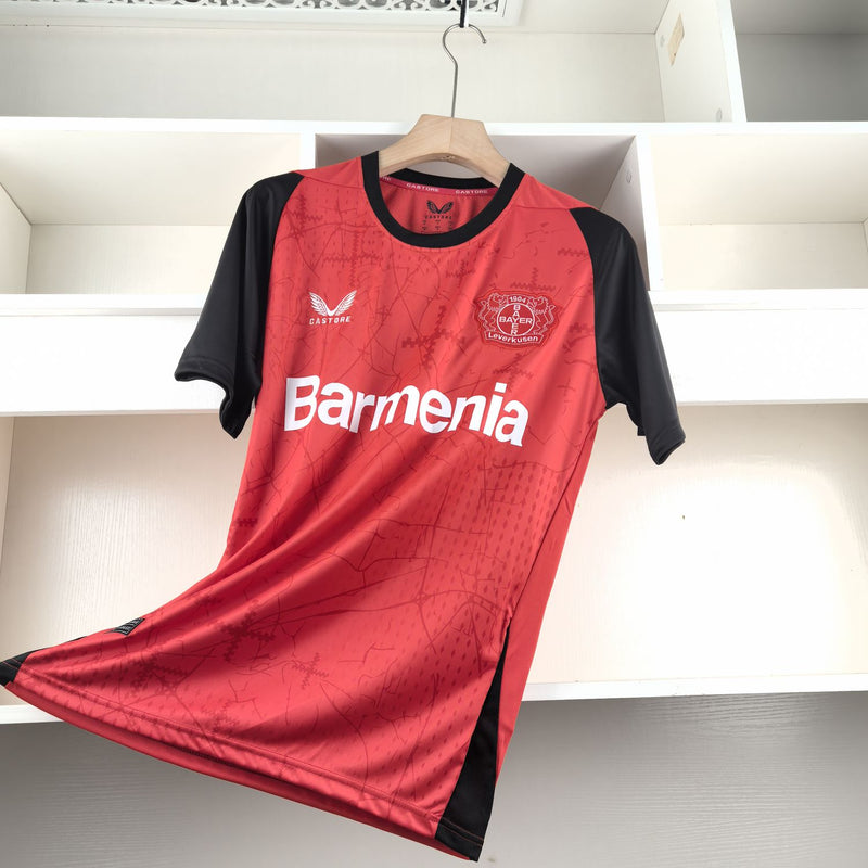 Camisa Bayer Leverkusen 24/25 Castore - Vermelho