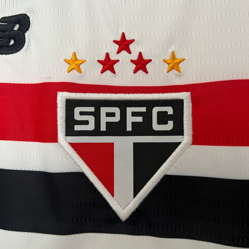 Kit Infantil São Paulo 2024 New Balance - Branco