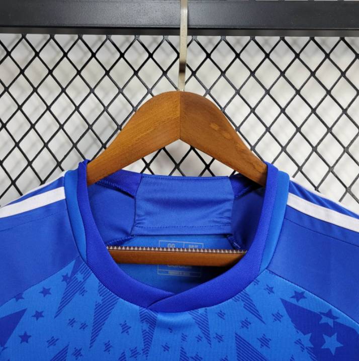 Camisa Cruzeiro I 2024 Adidas - Azul