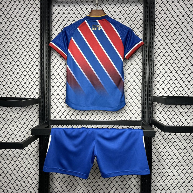 Kit Infantil Bahia 2024 Esquadrão - Tricolor